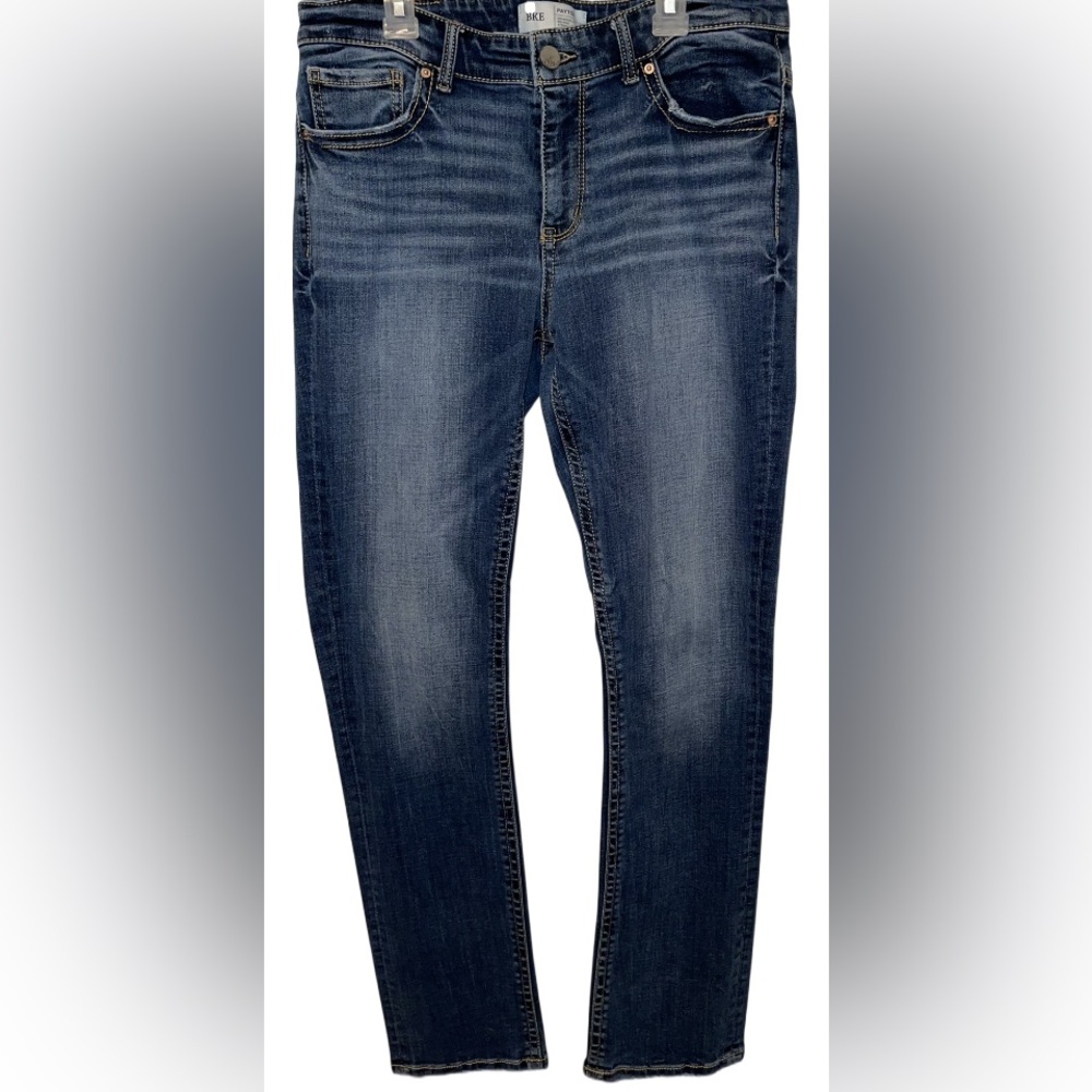BKE Payton mid-rise straight jeans